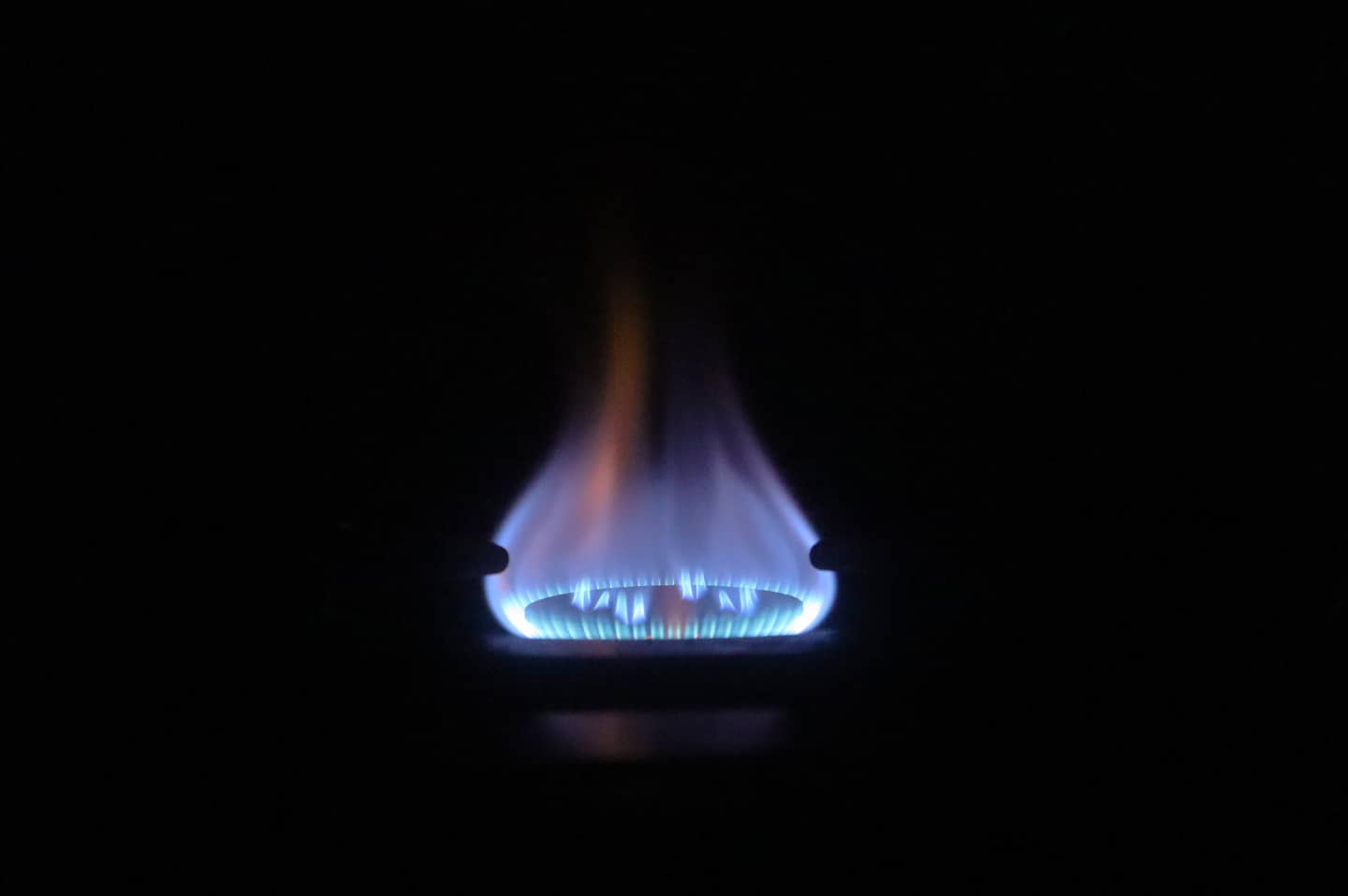 Flamme de gaz